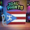 Taino Coqui Flag Pop Can Opener