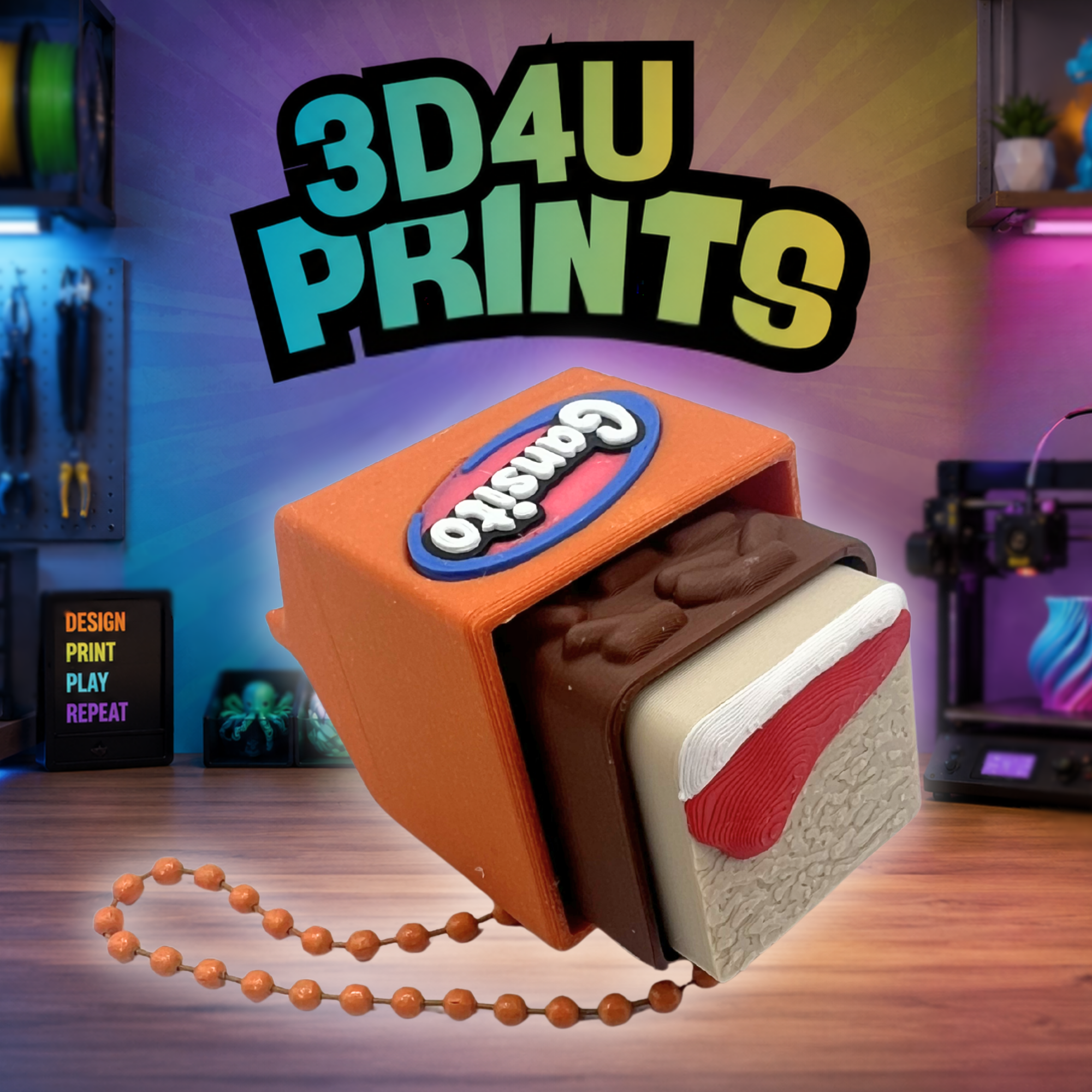 Cake Bar Fidget Clicker