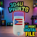 Taino Coqui Can Holder Std 12 oz - 3MF File