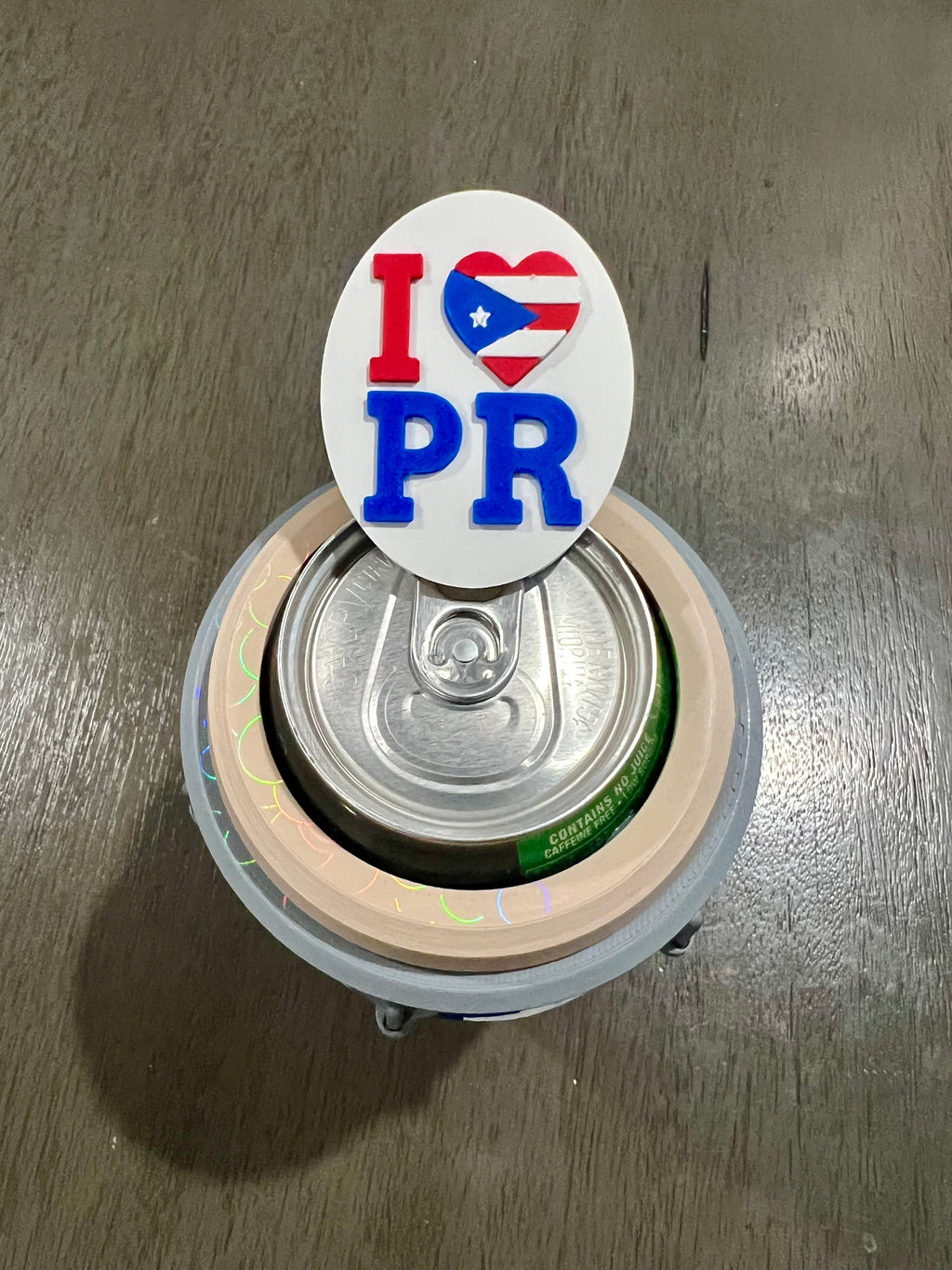 I Love PR Pop Can Opener - 3D Print Digital File (3MF)