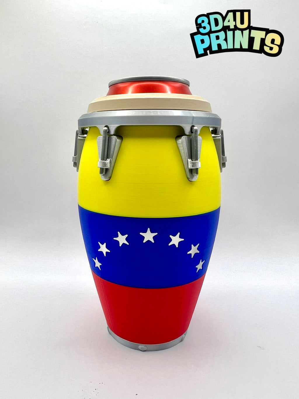 Venezuela Conga Can Holder