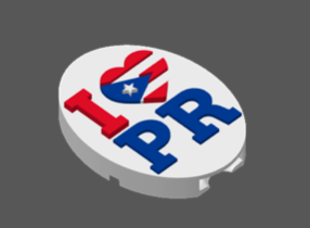 I Love PR Pop Can Opener - 3MF File