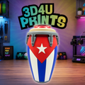 Cuban Conga Can Holder